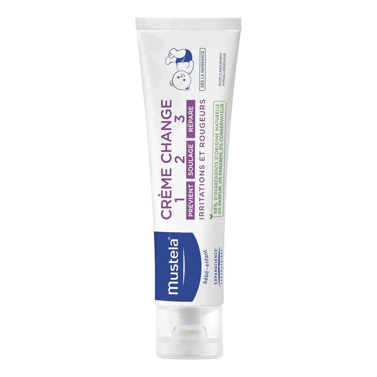 Mustela Bebe Creme Change 123 Krem Do Przewijania Dla Noworodków I Niemowląt 50ml