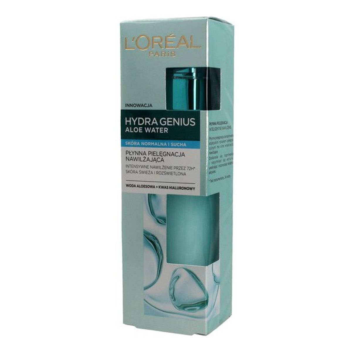 L'Oreal Paris Hydra Genius Aloe Water płynny żel nawilżający do skóry normalnej i suchej 70ml