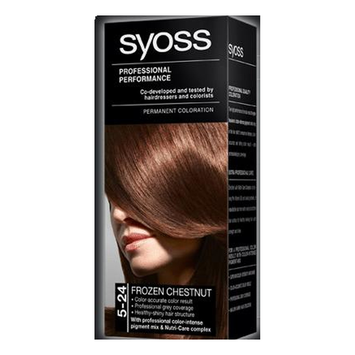 Syoss Professional Performance Farba Do Włosów Chłodny Kasztan 5-24