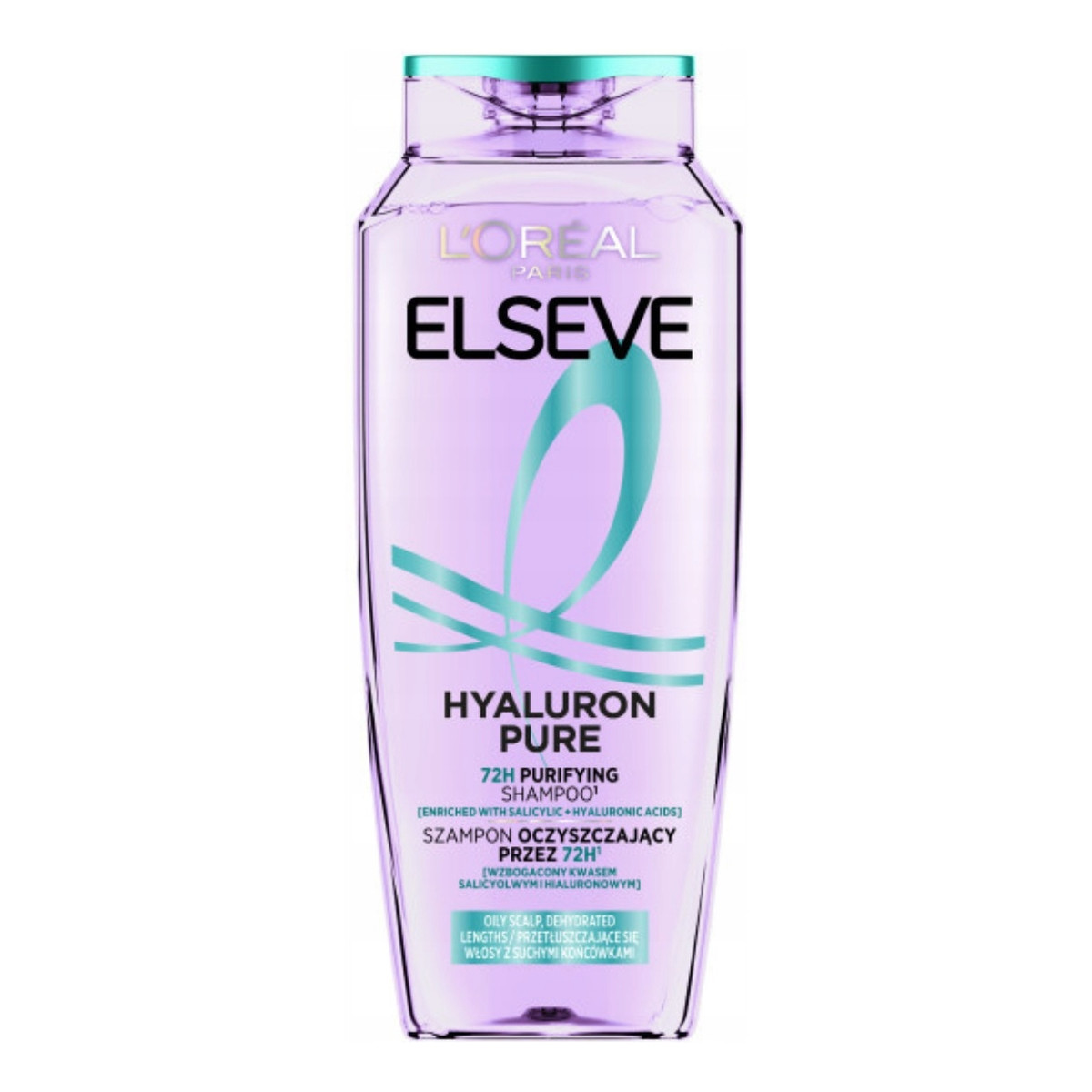 Elseve Hyaluron Pure Szampon oczyszczający skórę głowy 400ml