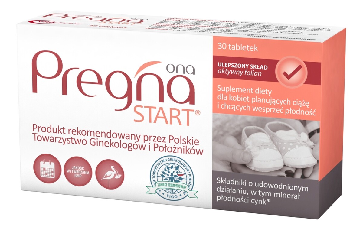 Start ona suplement diety dla kobiet planujących ciążę 30 tabletek