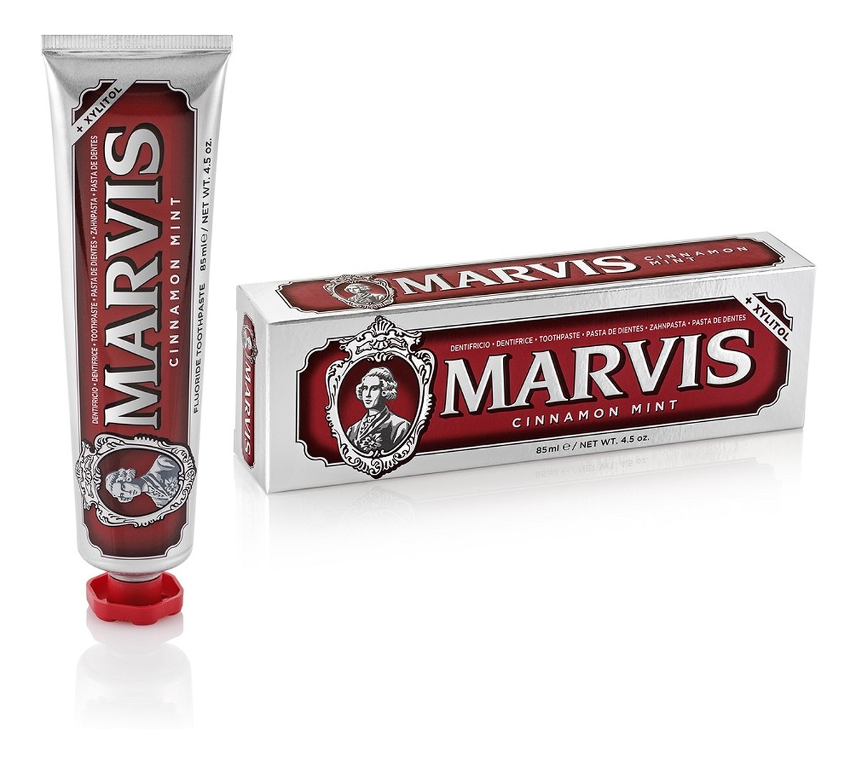 Fluoride toothpaste pasta do zębów z fluorem cinnamon mint