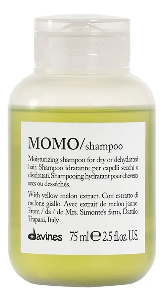 Essential haircare momo shampoo nawilżający szampon do włosów suchych i odwodnionych