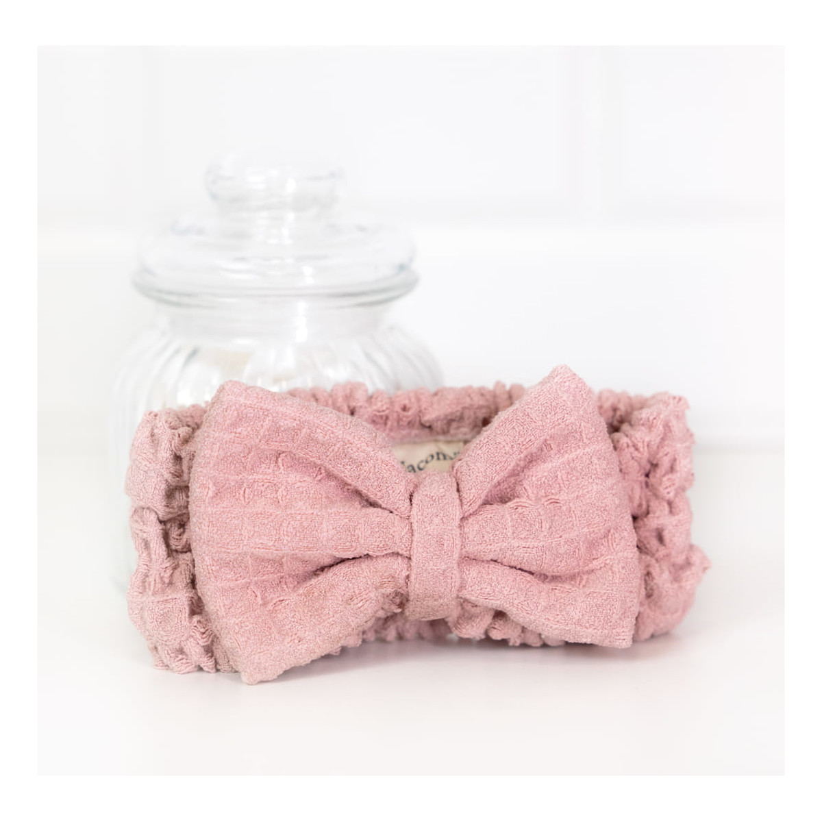 Nacomi Opaska na włosy z mikrofibry Pink 1 szt