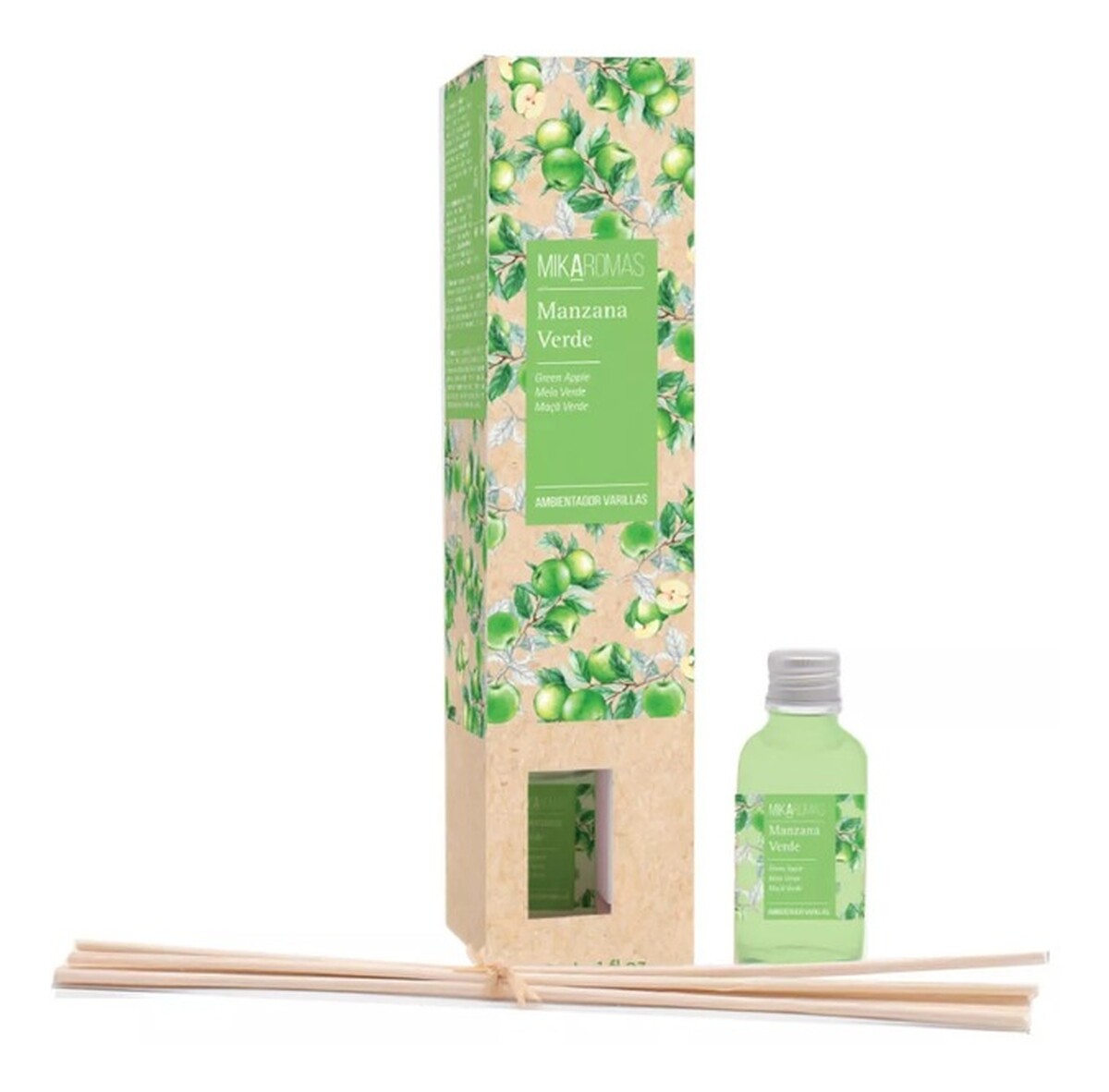 Patyczki zapachowe zielone jabłko