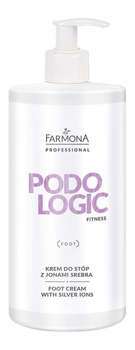 Krem do stóp z jonami srebra