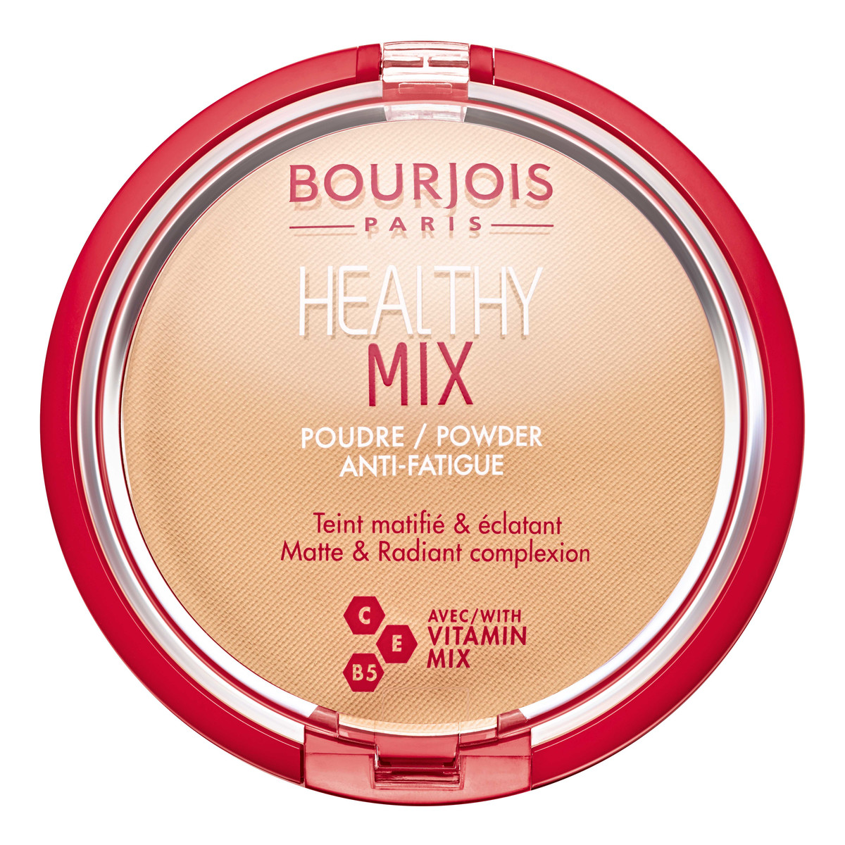 Bourjois Healthy Mix puder w kamieniu matująco – rozświetlający 10g
