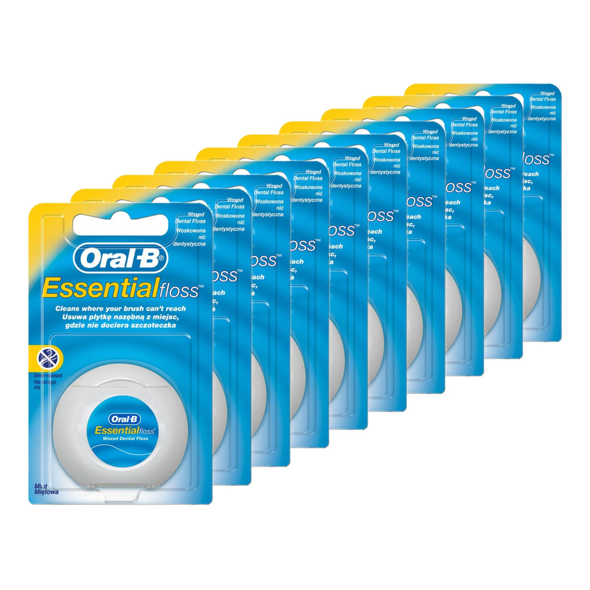 Oral-B Essential Floss Nić Dentystyczna Waxed woskowana 10szt.