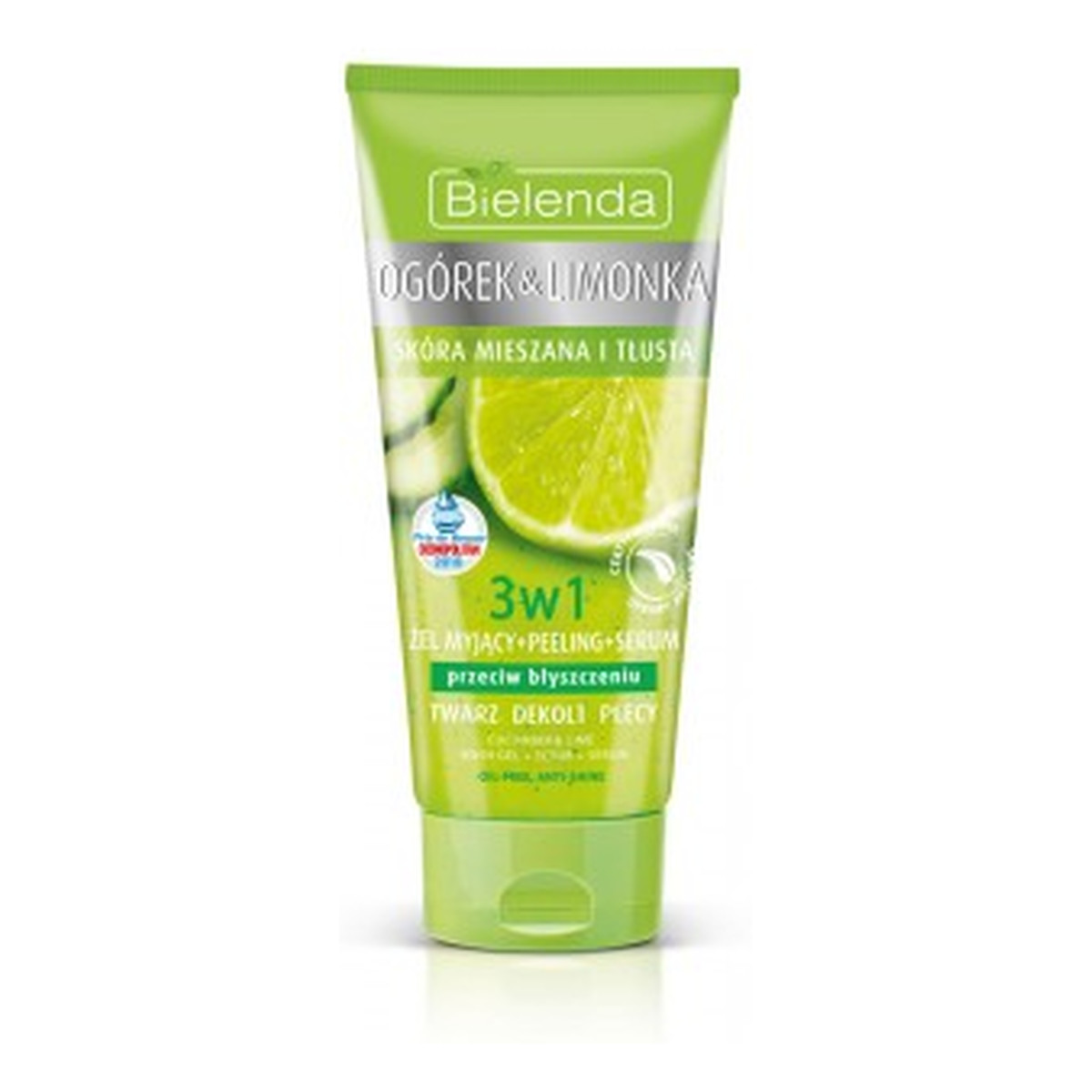 Bielenda Ogórek i Limonka 3w1 Żel Myjący + Peeling + Serum 175ml