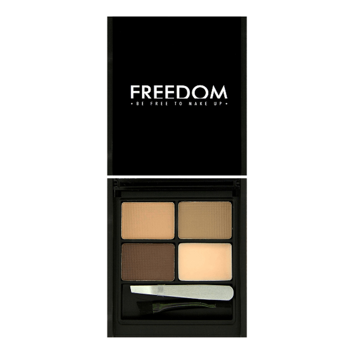 Freedom Makeup Pro Eyebrow Kit Zestaw do brwi 5g