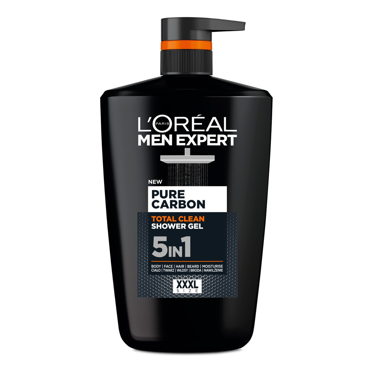 L'Oreal Paris LOR MEN Żel p/pryszniccarbon protect 1000ml