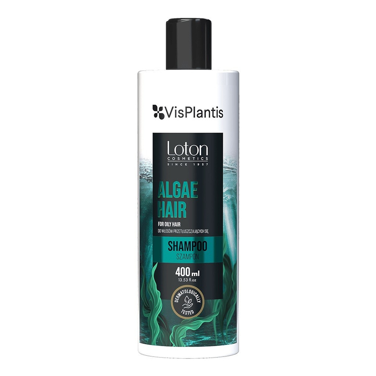 Vis Plantis Loton Szampon z algami do włosów przetłuszczających się - Algae Hair 400ml