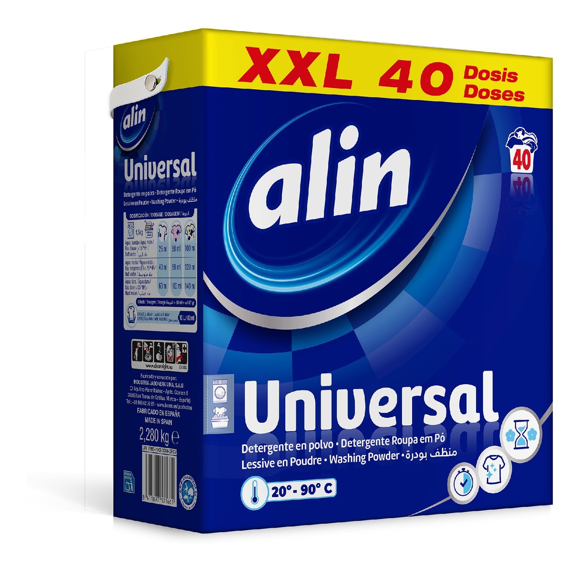 Universal Proszek do prania uniwersalny 40 prań