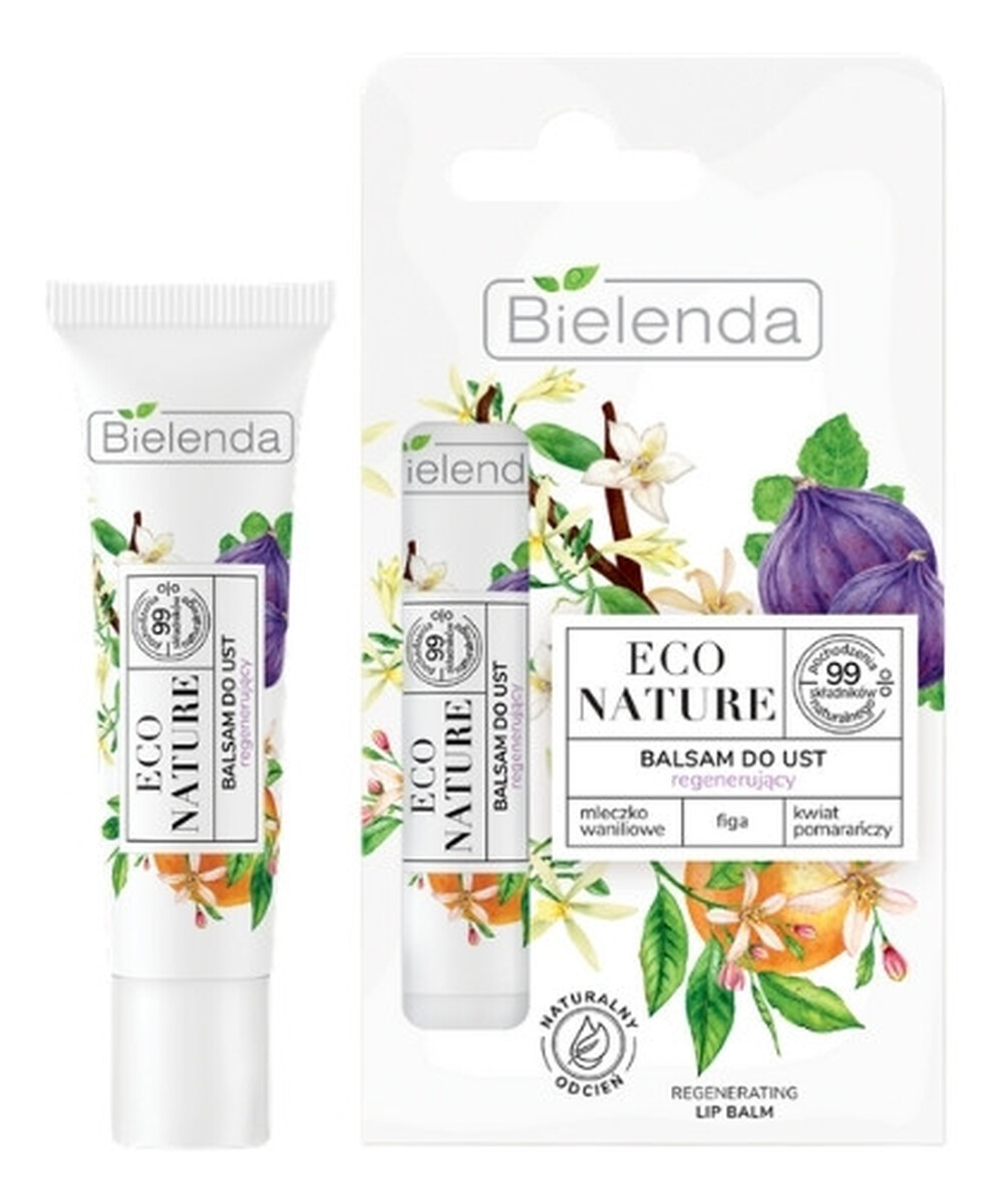 Balsam do ust regenerujący mleczko waniliowe + figa + kwiat pomarańczy