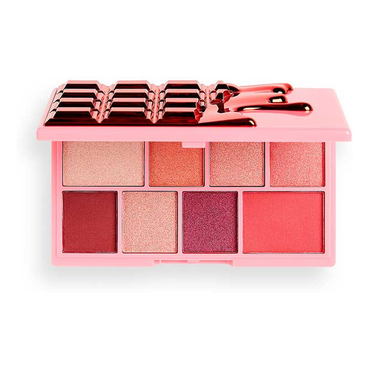 Makeup Revolution Chocolate Mini paleta cieni do powiek Cherry