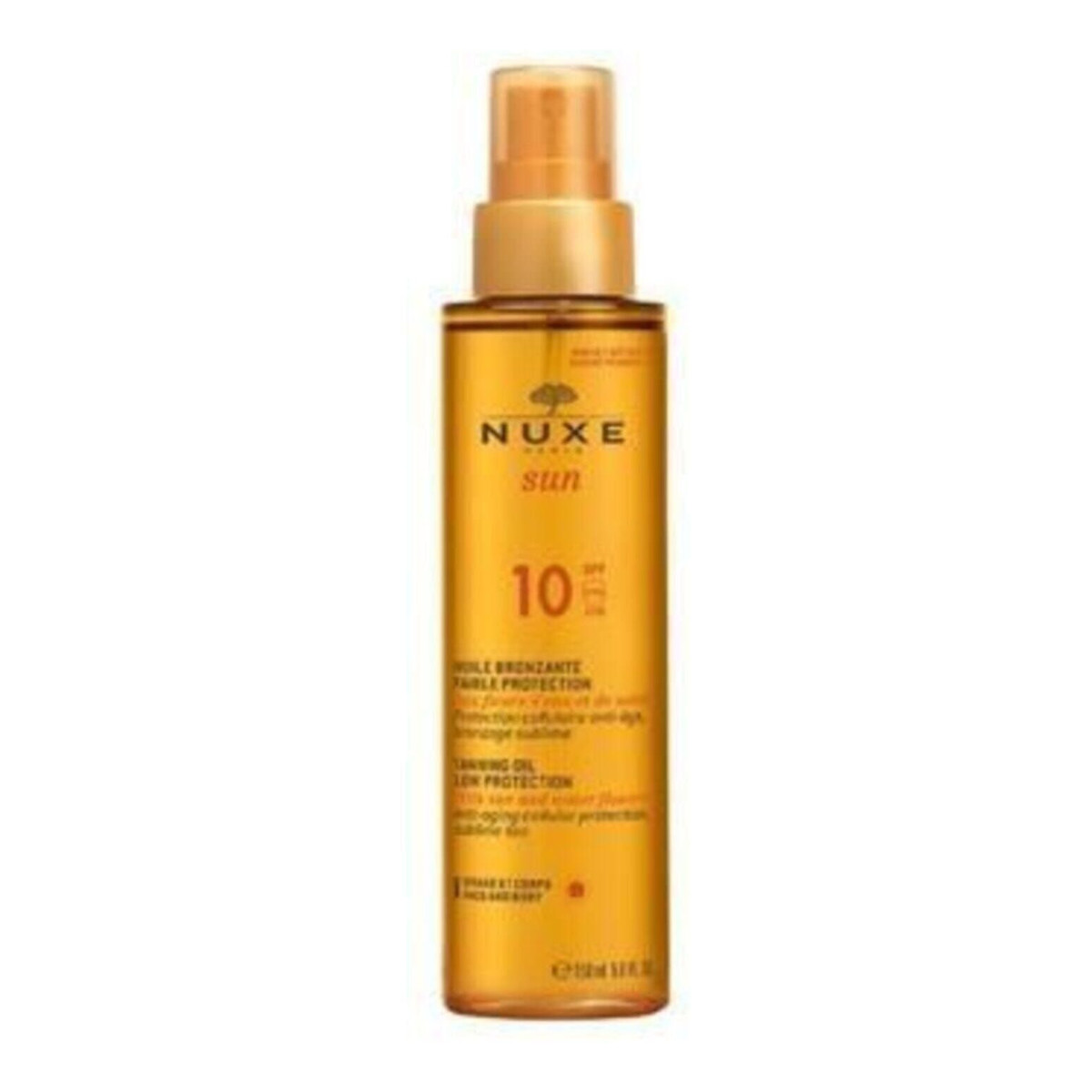 Nuxe Sun SPF10 olejek do opalania 150ml