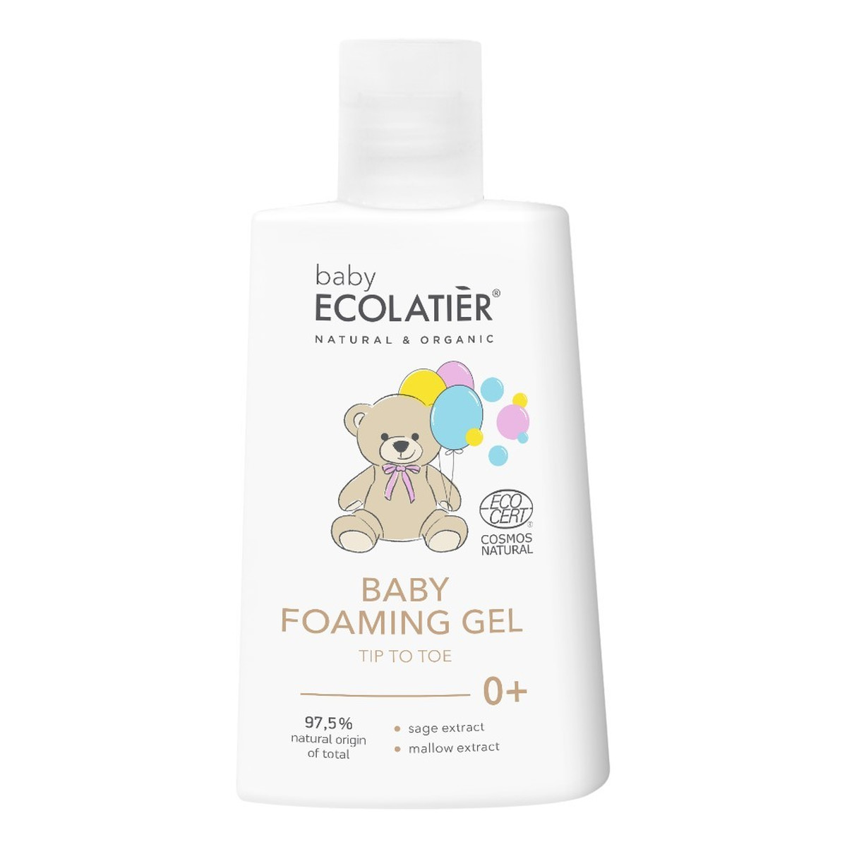 Ecolatier BABY Pieniący się żel dla niemowląt 0+ 250ml