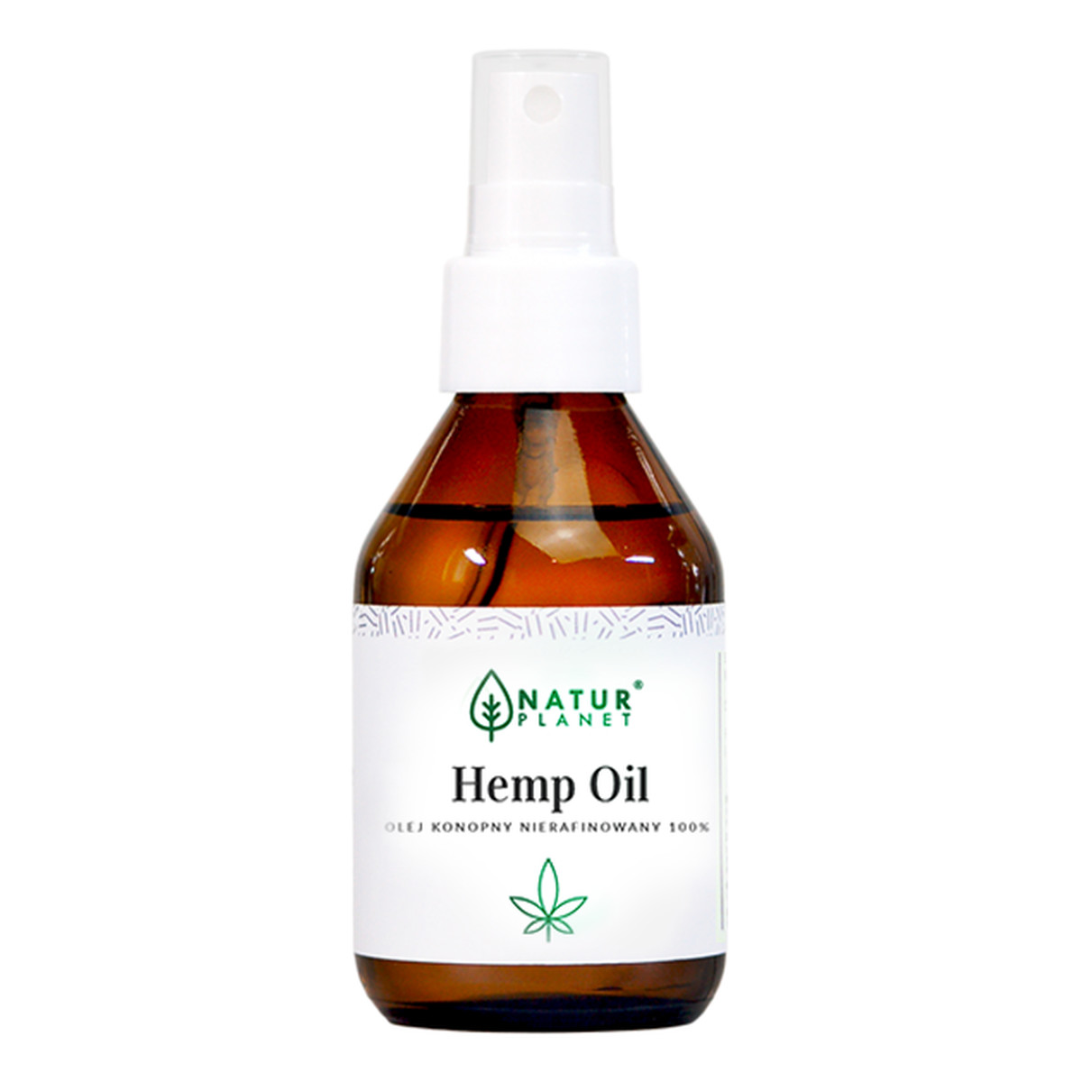 Natur Planet Olej Konopny Nierafinowany - Hemp Oil 100ml