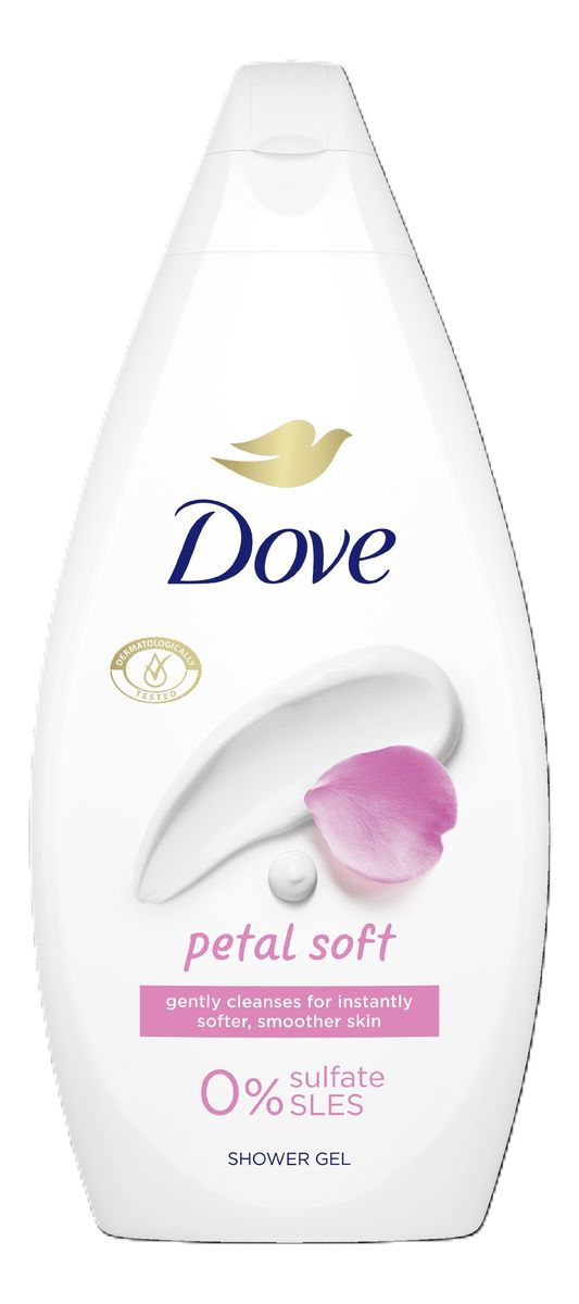 Żel pod prysznic petal soft 450 ml