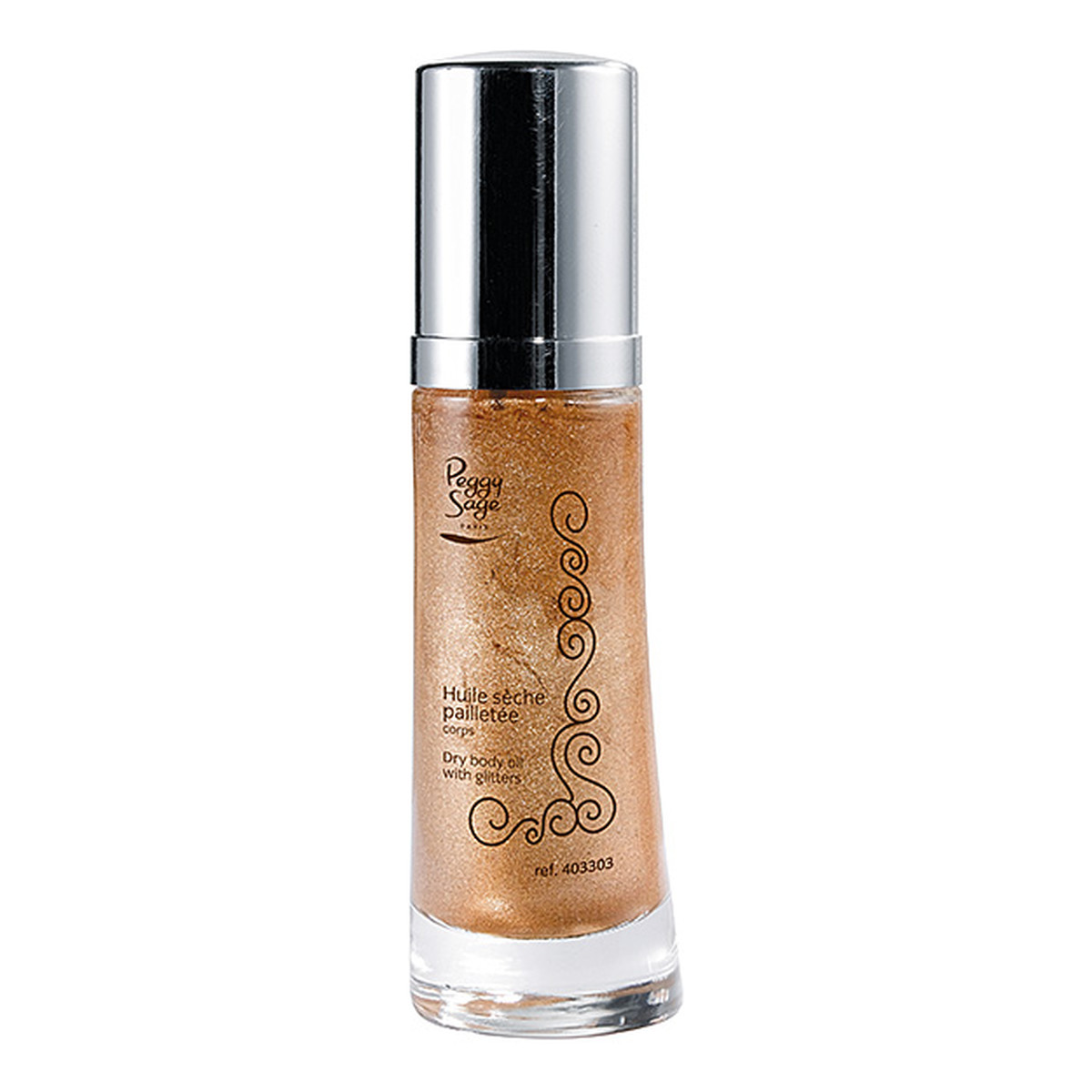 Peggy Sage Olejek do ciała z brokatem 50ml