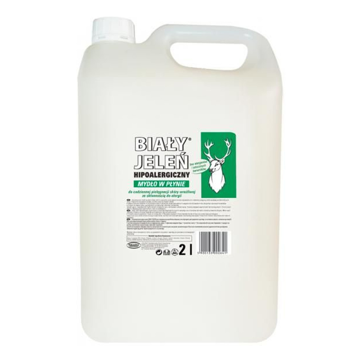 Biały Jeleń Hipoalergiczne Mydło Naturalne w Płynie 2000ml