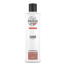 System 3 cleanser shampoo oczyszczający szampon do włosów farbowanych lekko przerzedzonych