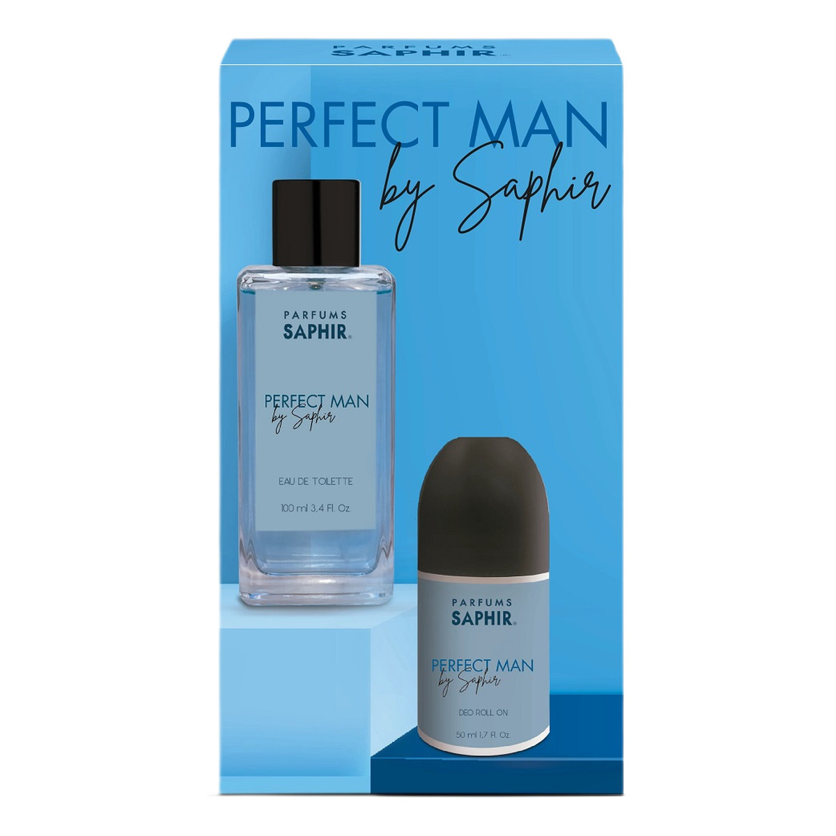 Saphir Perfect Man Zestaw woda perfumowana spray 100ml + dezodorant w kulce 50ml