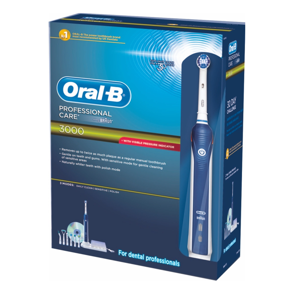 Oral-B D20.575.3 Professional Care 3000 Elektryczna Szczoteczka Do Zębów