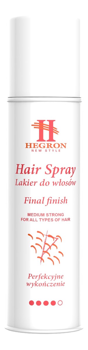 Hegron lakier do włosów final finish-medium strong
