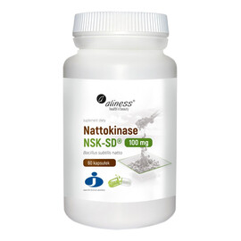 Nattokinase nsk-sd® 100 mg suplement diety 60 kapsułek