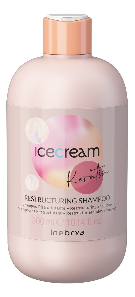 Ice cream keratin restrukturyzujący szampon do włosów