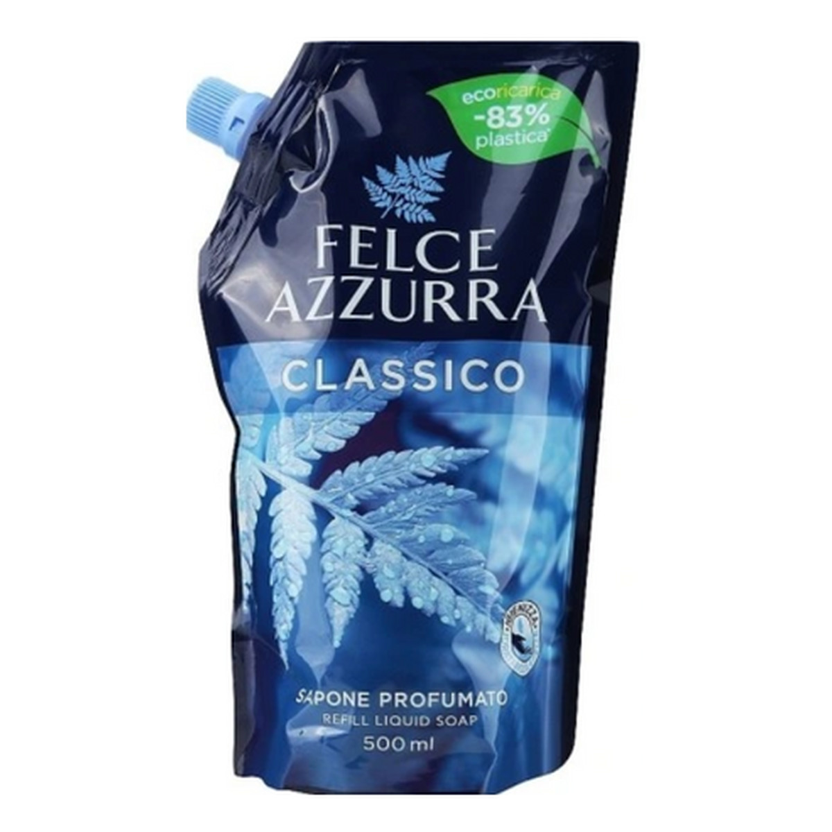 Felce Azzurra Classico Mydło w płynie zapas Original 500ml