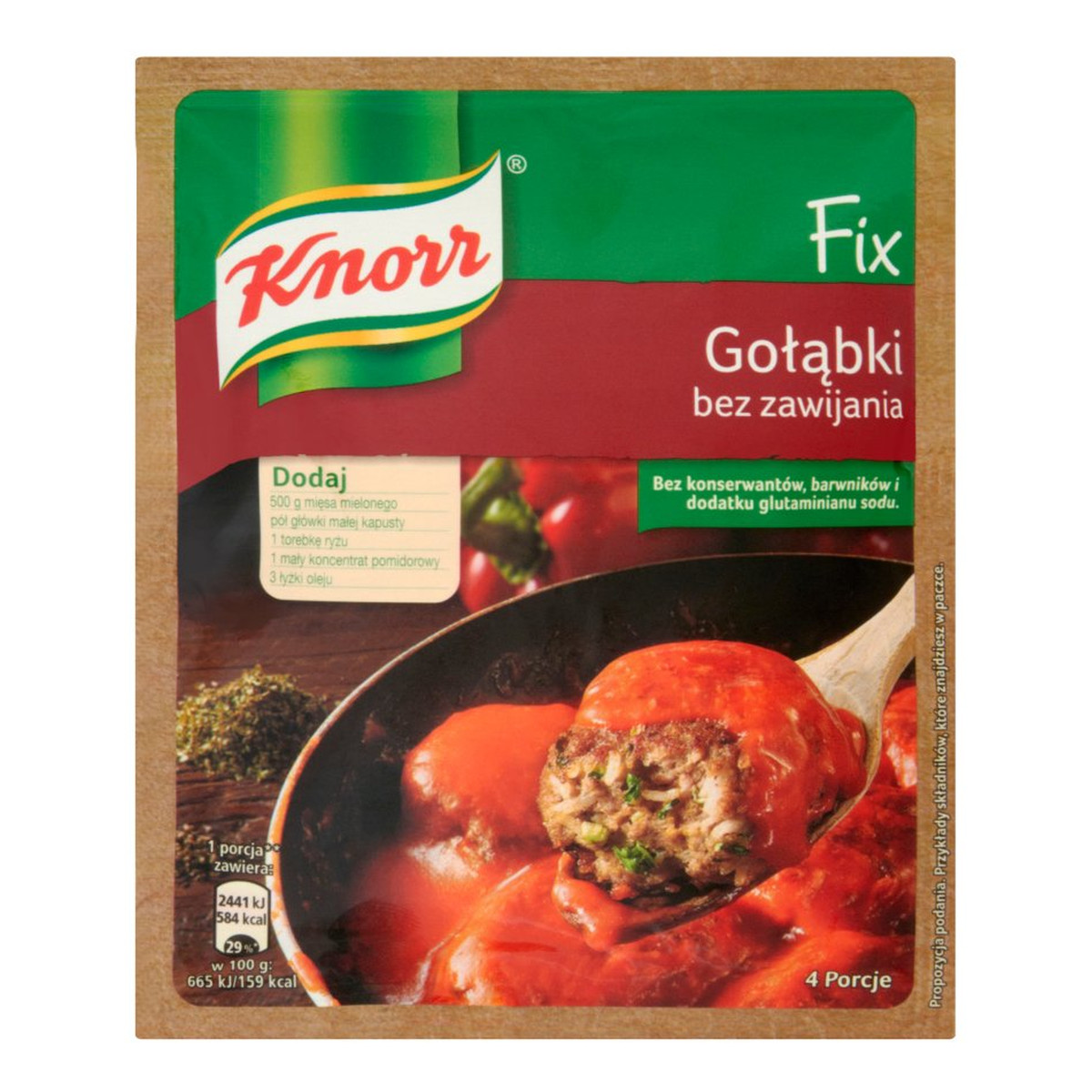 Knorr Fix Gołąbki bez zawijania 64g