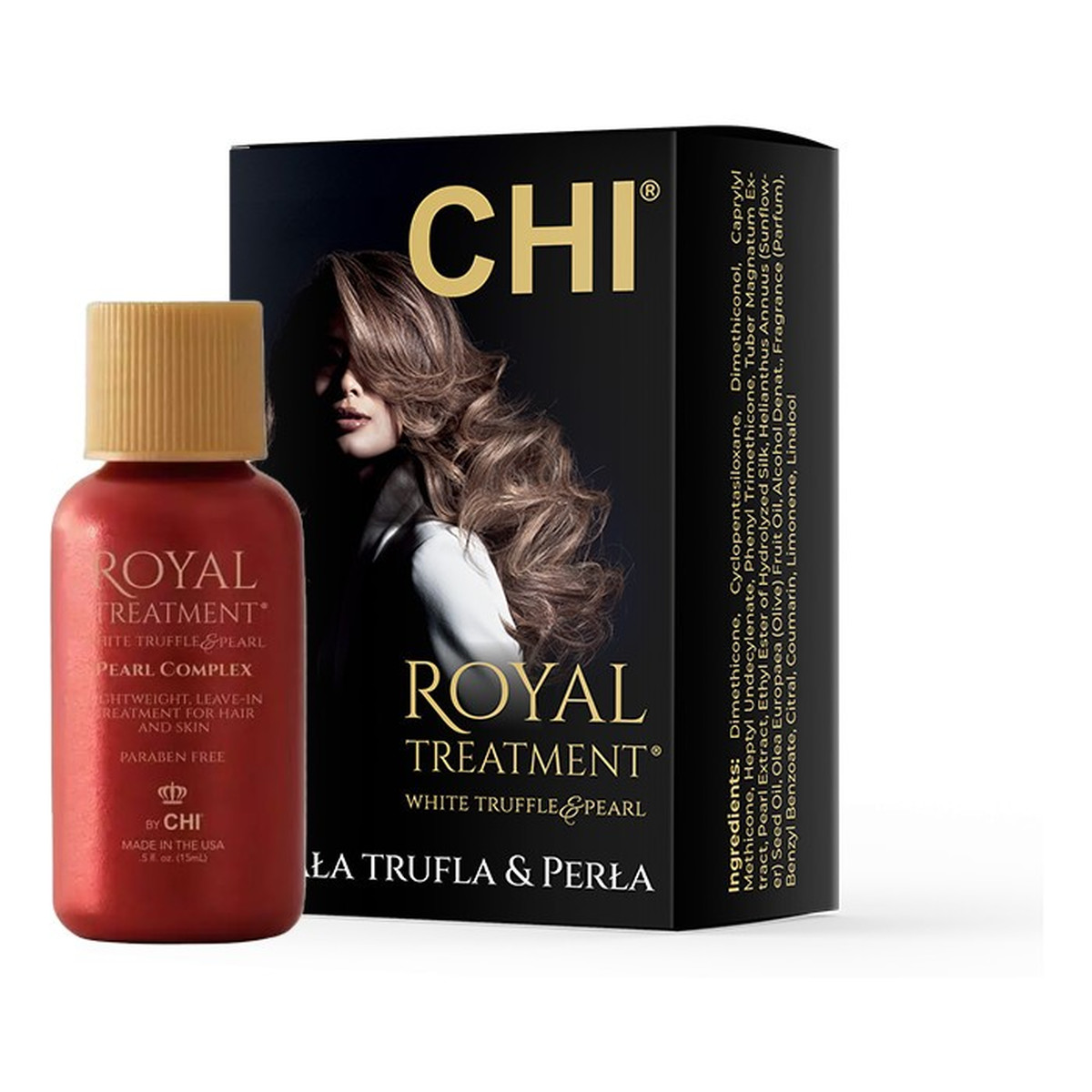CHI Royal Treatment Pearls Complex Odbudowujący Kompleks Perłowy bez spłukiwania 15ml