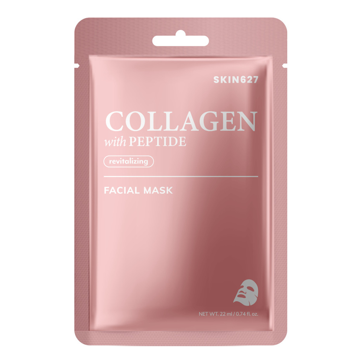 Skin627 Collagen With Peptide Facial Mask maska do twarzy w płacie 22ml