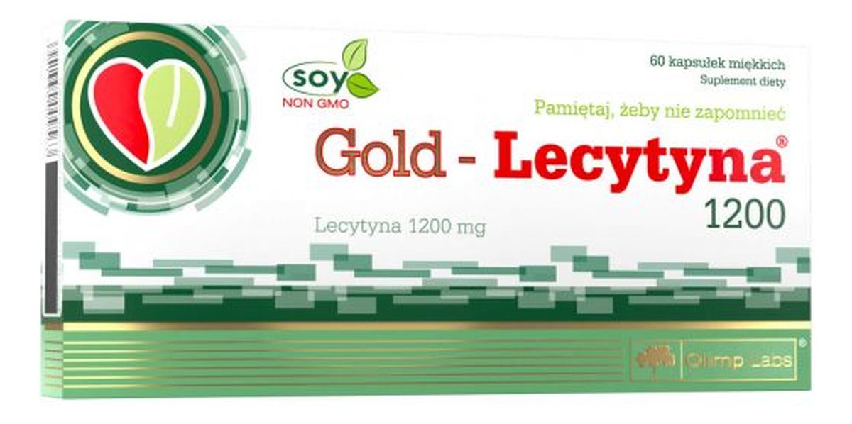 Lecytyna suplement diety 60 kapsułek