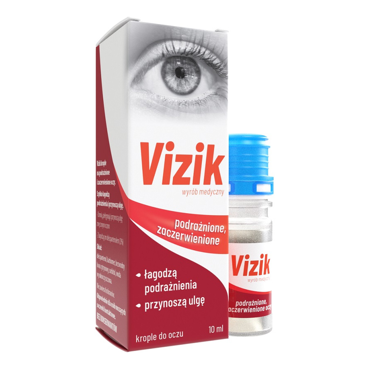 Vizik Krople na podrażnione i zaczerwienione oczy 10ml