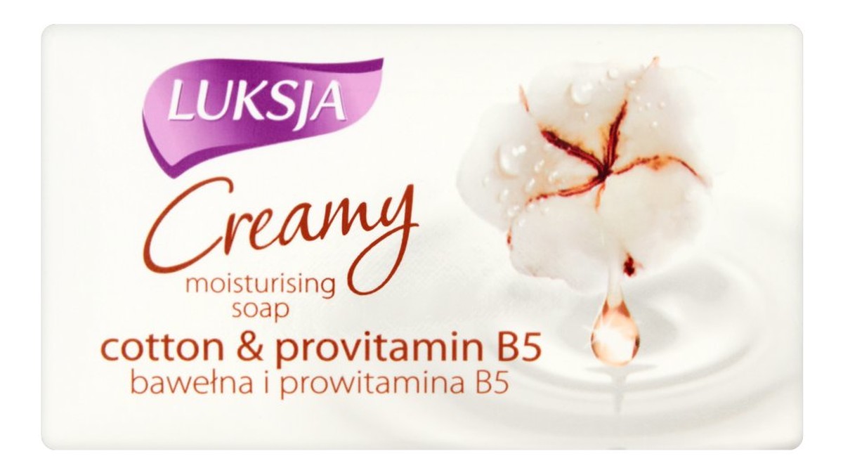 Kremowe mydło Bawełna i prowitamina B5