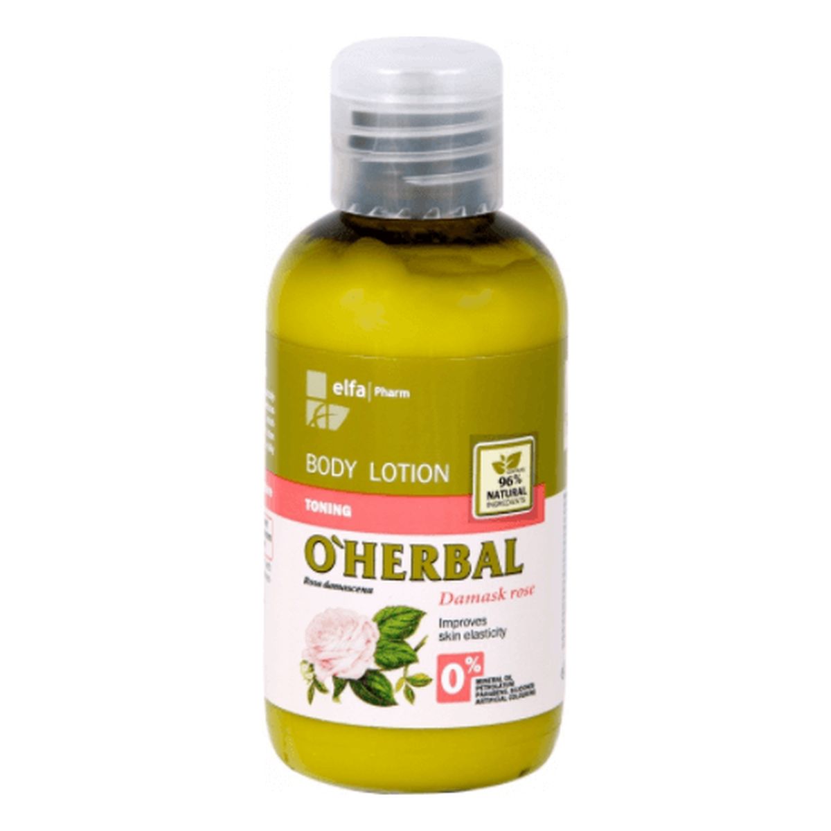 O'Herbal Elfa Pharm MINI Balsam do ciała Tonizujący z ekstraktem z róży damasceńskiej 75ml