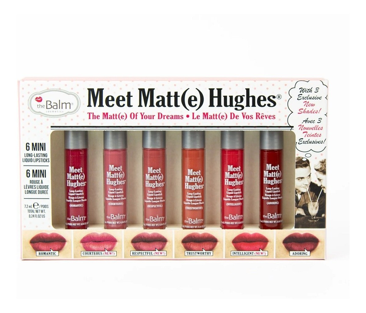 Zestaw Meet Matte Hughes Long Lasting Liquid Lipstick pomadka do ust