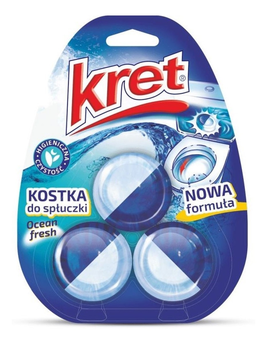 Kostka do spłuczki Ocean Fresh 3x50g