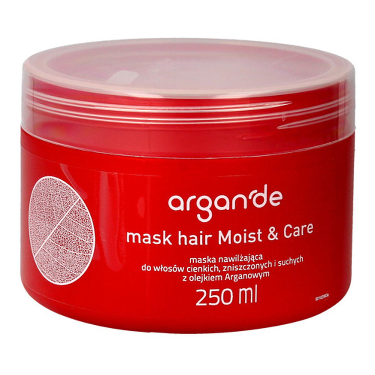 Stapiz Argan'de Moist & Care Mask Nawilżająca maska z olejkiem arganowym do włosów cienkich, zniszczonych i suchych 250ml