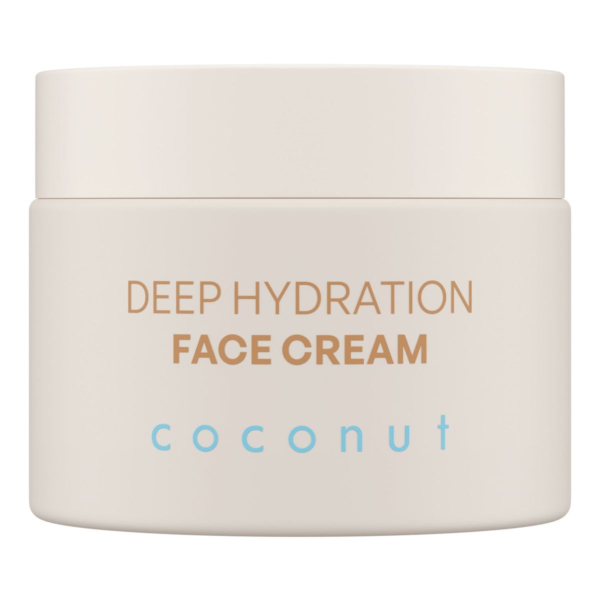 Nacomi Deep hydration Coconut Krem do twarzy + Żel do mycia twarzy
