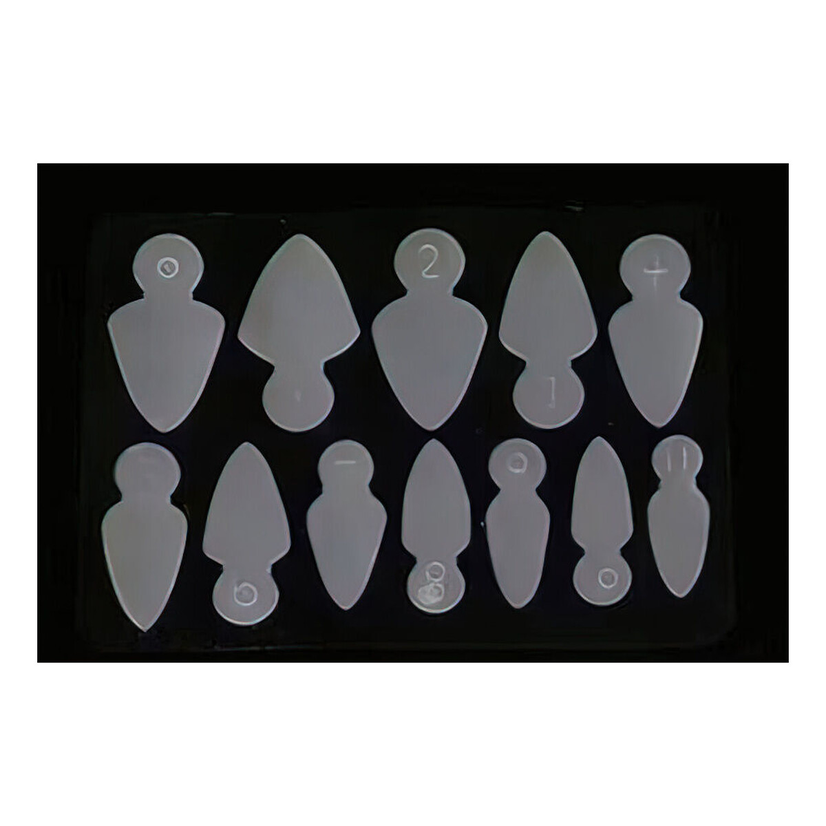 Excellent PRO Silikonowe foremki do french na dualform c 12szt