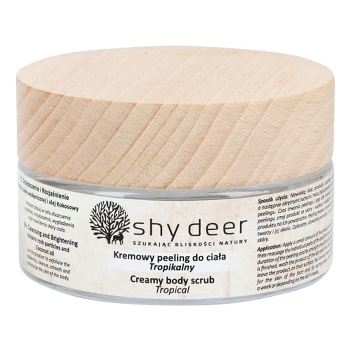 Shy Deer Creamy Body Scrub Kremowy peeling do ciała tropikalny 100ml