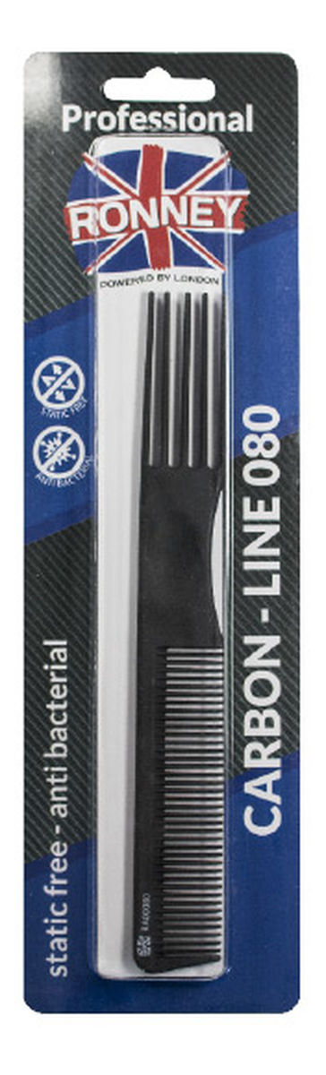 Professional carbon comb line 080 grzebień do włosów