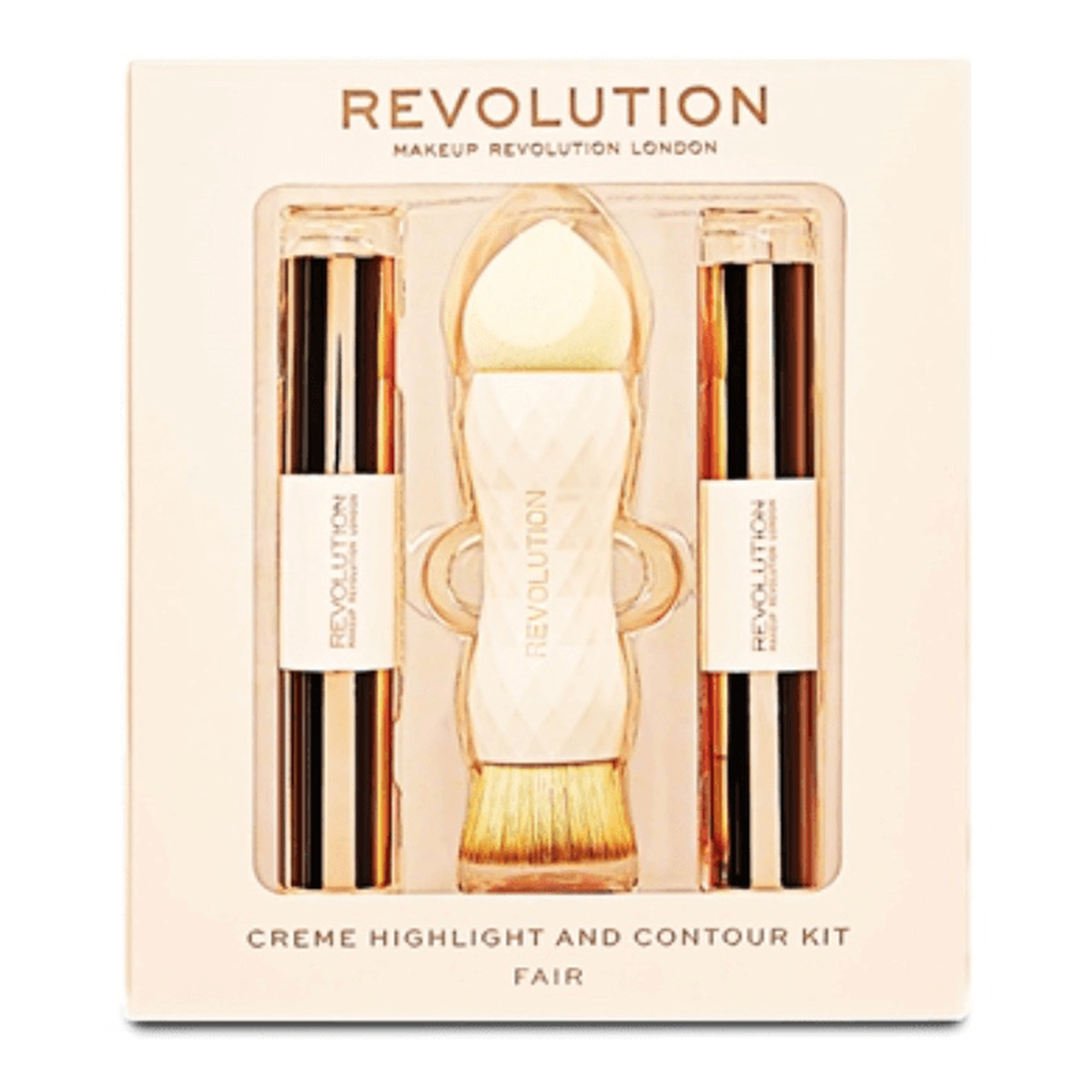 Makeup Revolution Creme Highlight and Contour Kit zestaw do konturowania
