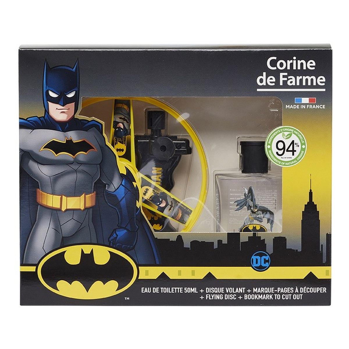 Corine De Farme Marvel Zestaw prezentowy dla chłopców Batman