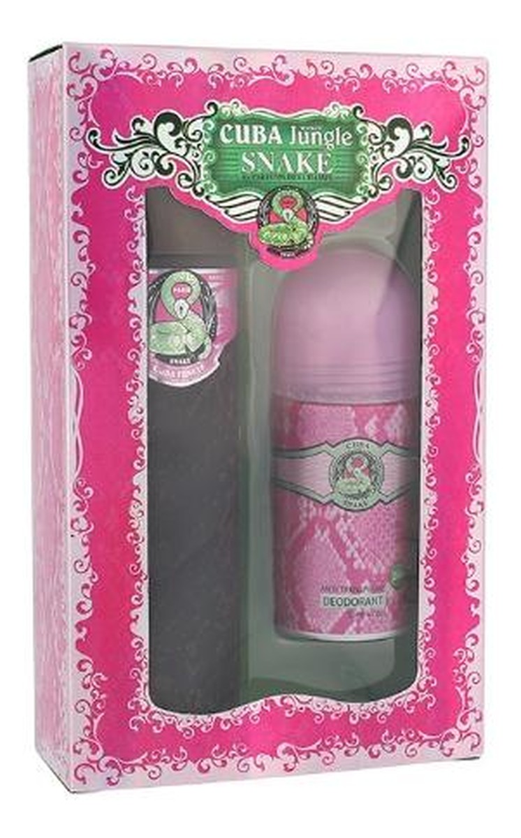 Zestaw woda perfumowana spray 100ml + dezodorant roll-on 50ml