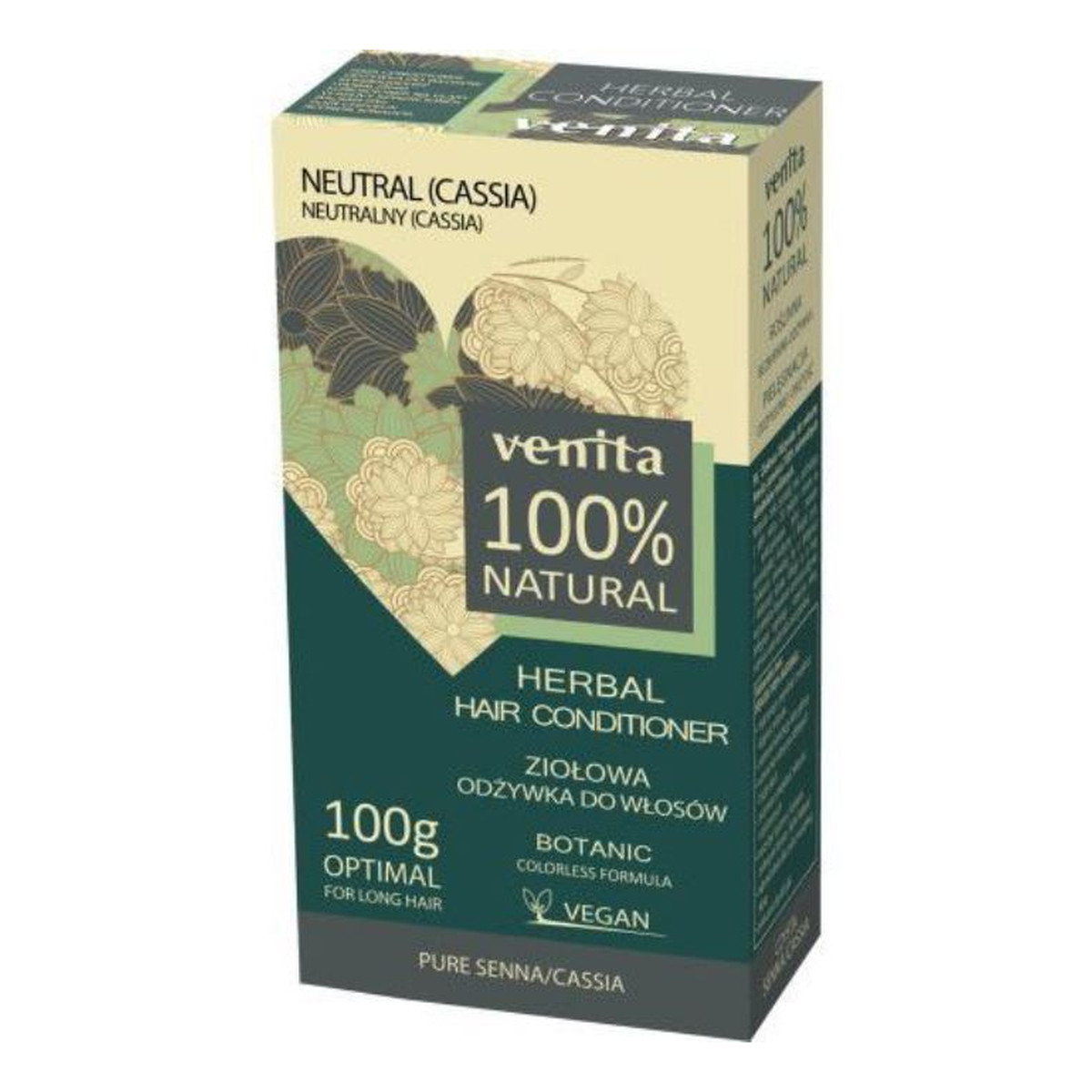 Venita Herbal hair conditioner ziołowa odżywka do włosów 2x50g 100g